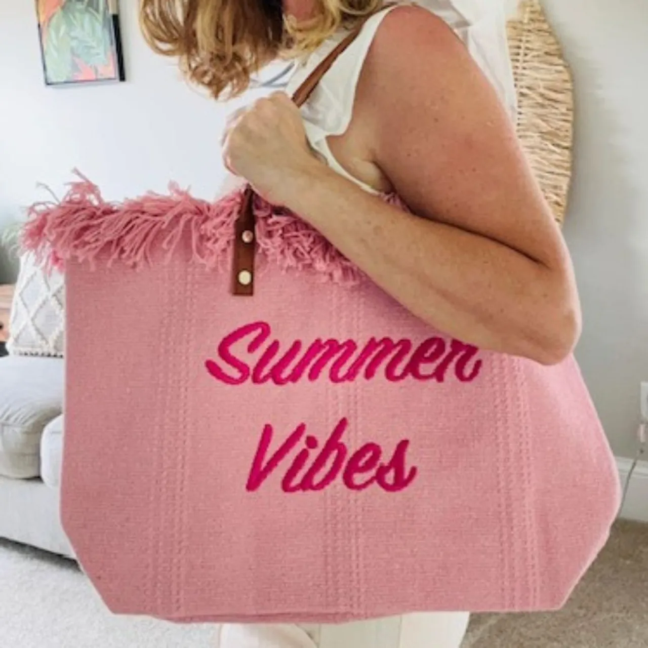 'Summer Vibes' Tote Bags