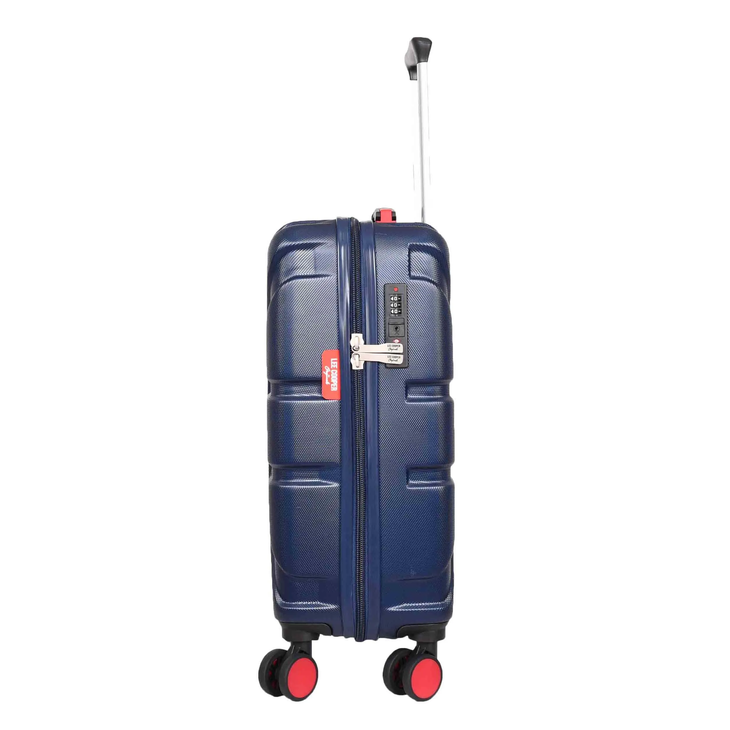 4 Wheel Spinner TSA Hard Travel Luggage Union Jack Navy