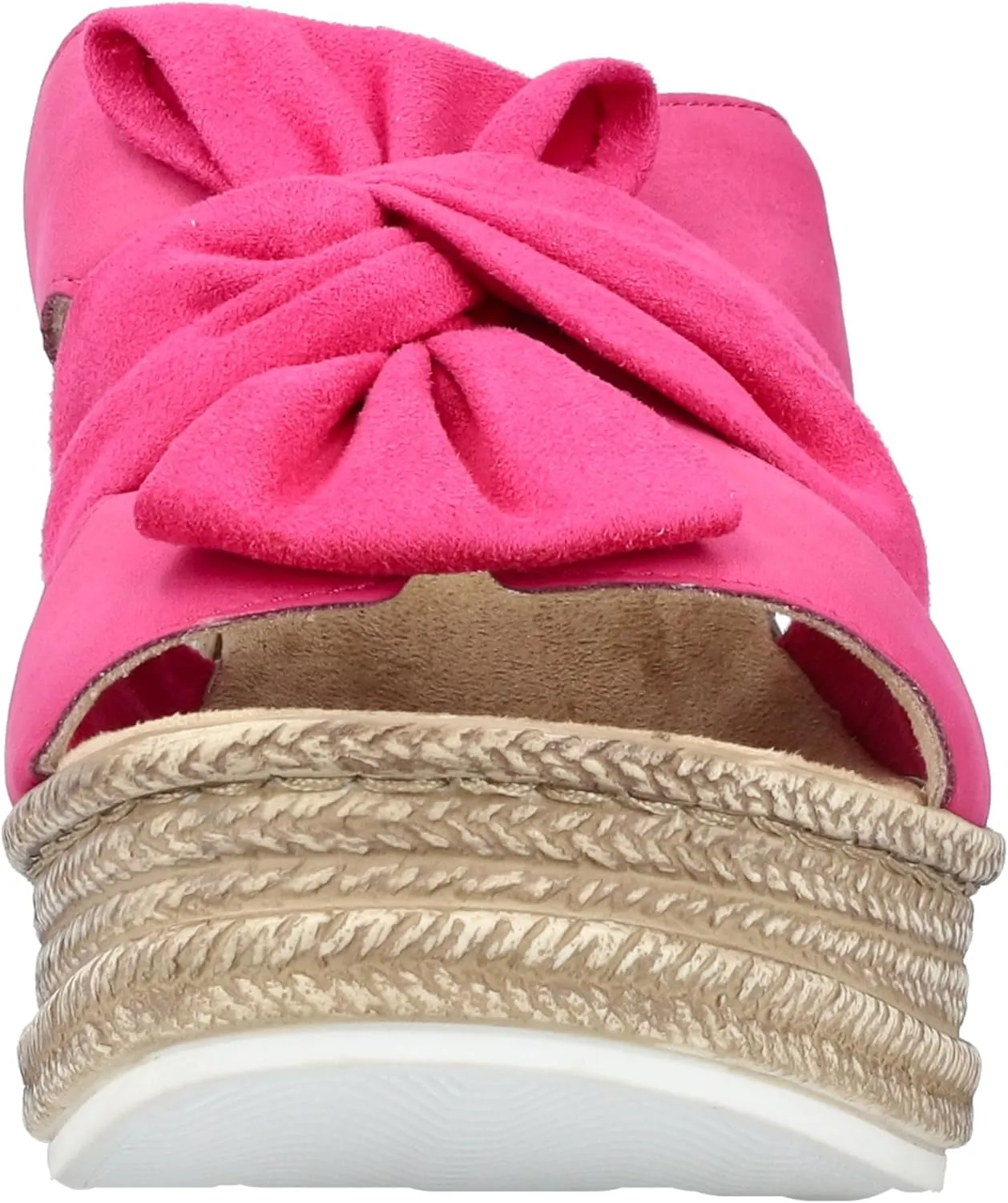 68789- Pink Wedged Slip on Sandal- Rieker