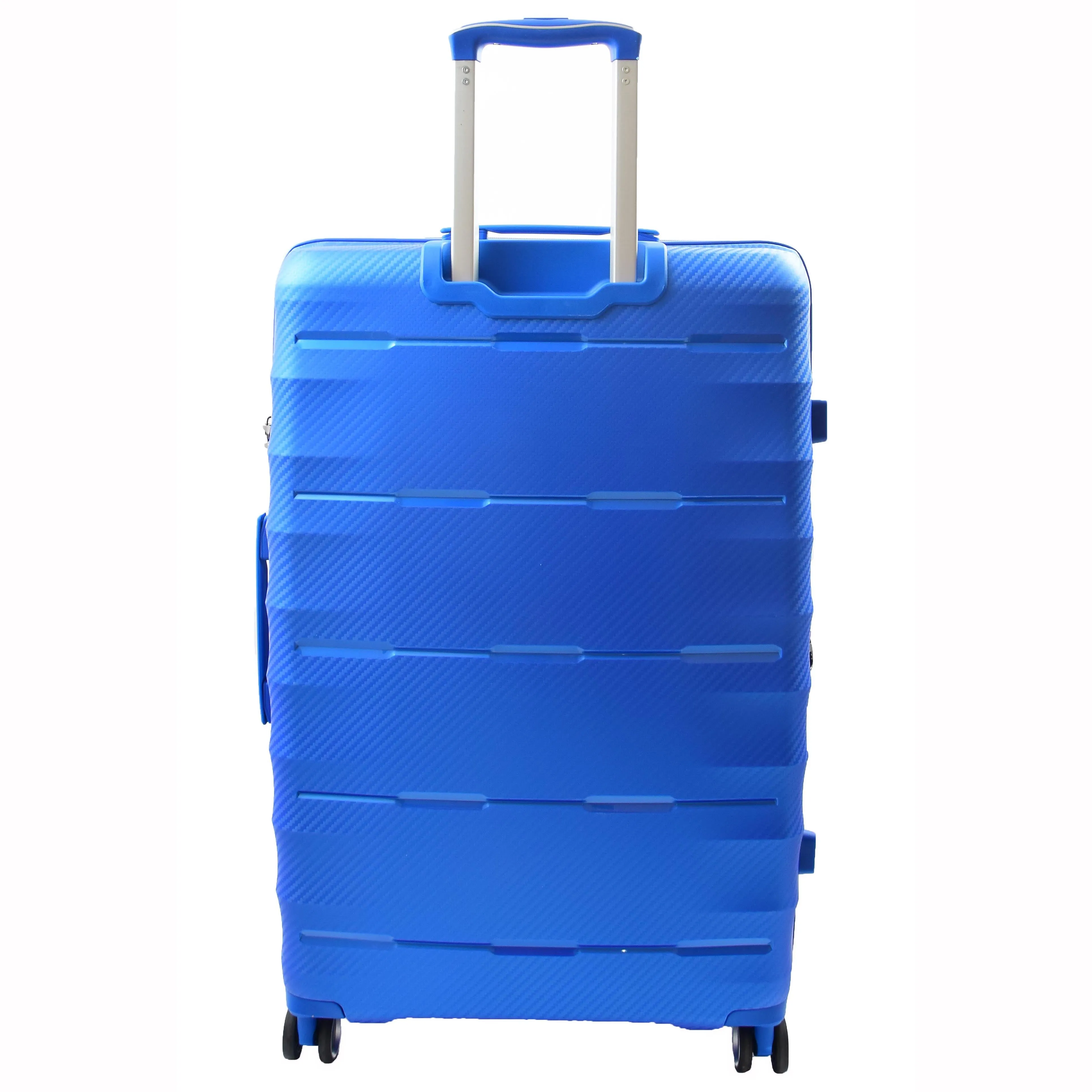 8 Wheeled Expandable ABS Luggage Miyazaki Blue