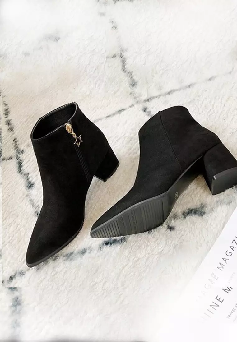 Basic Pointy Ankle Boots VB9336