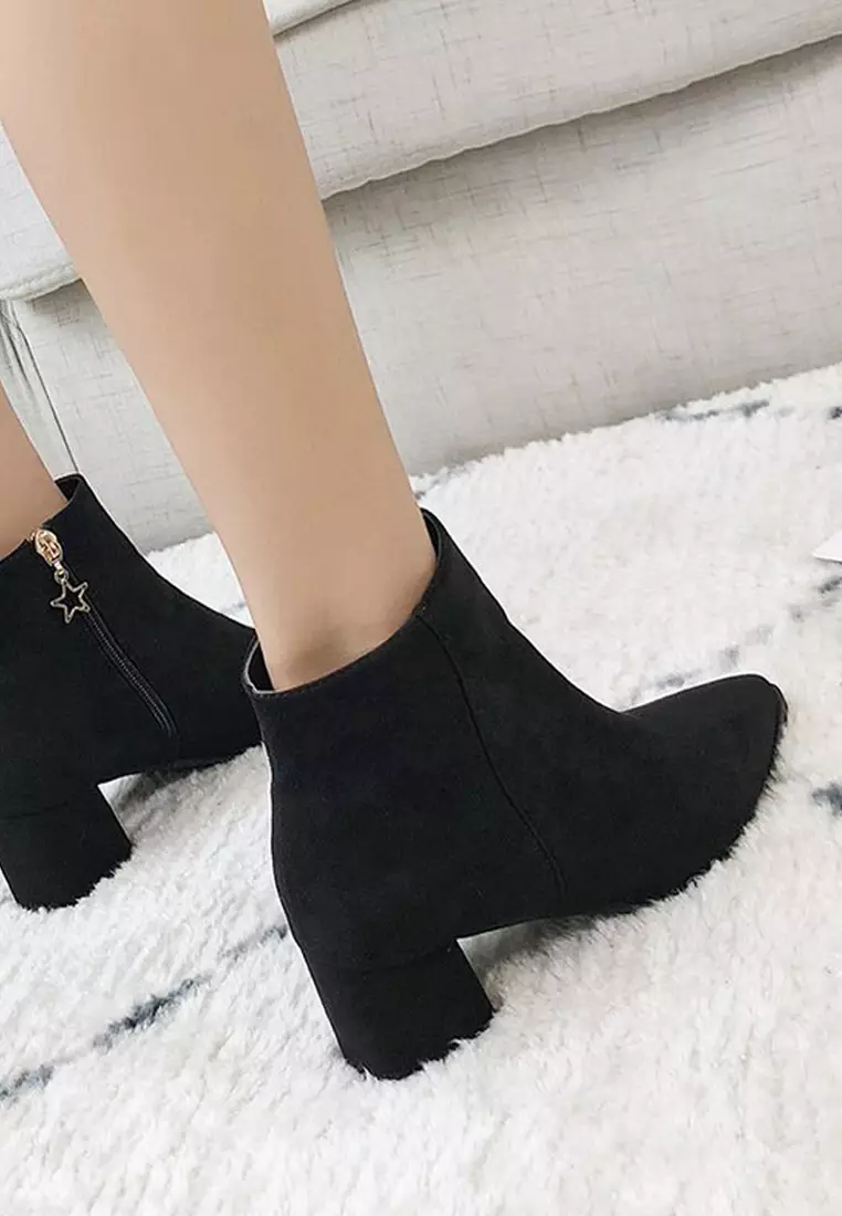 Basic Pointy Ankle Boots VB9336