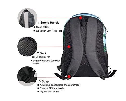 Bebamour New Style Spiderman Patterns Back to School Backpacks Superman School Bags-kids