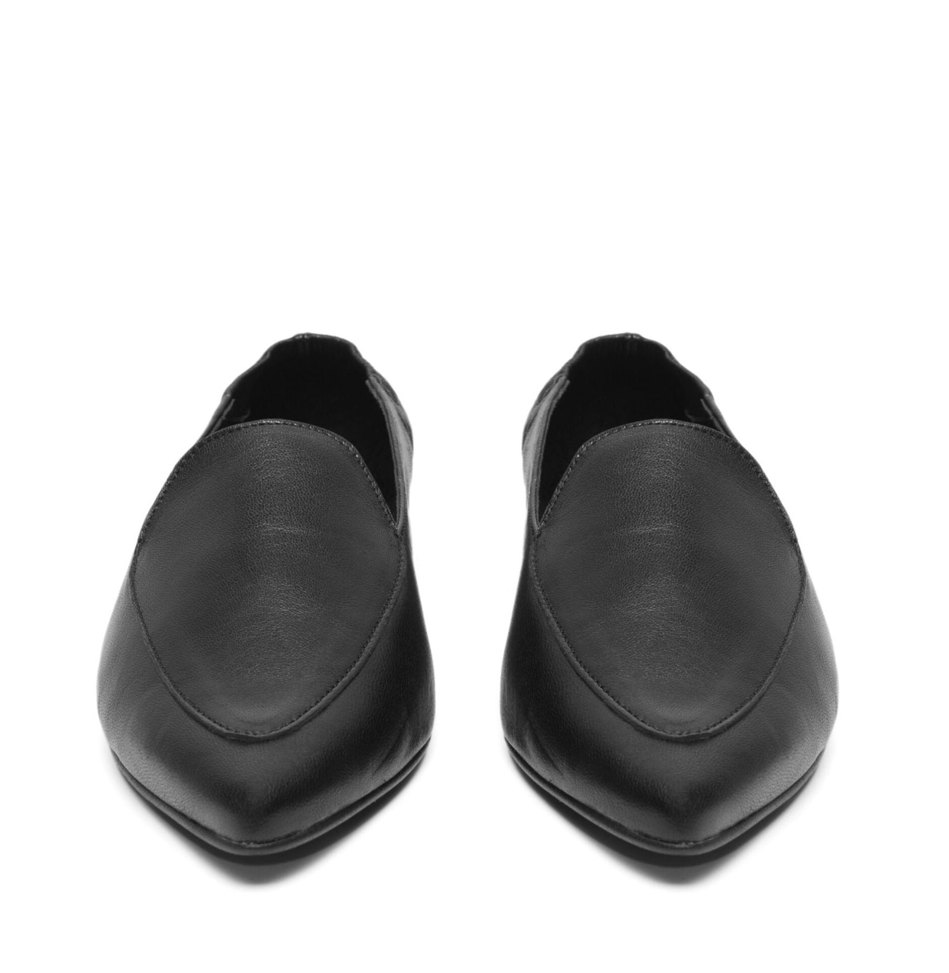 Bianco Tracy Sorte Skinn Loafers