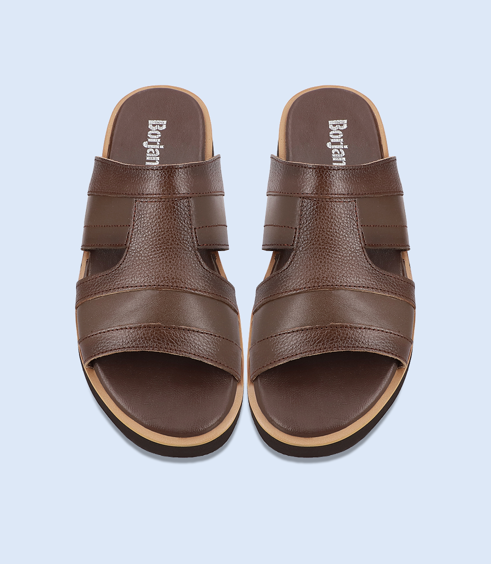 BM4780-CHOCO-Men Slippers