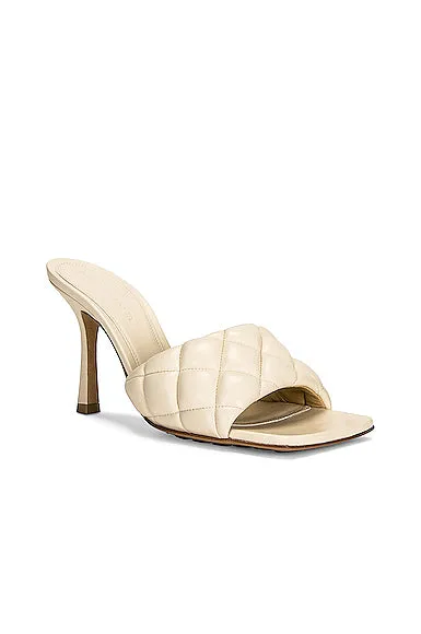 Bottega Veneta Padded Stretch Mule Sandals