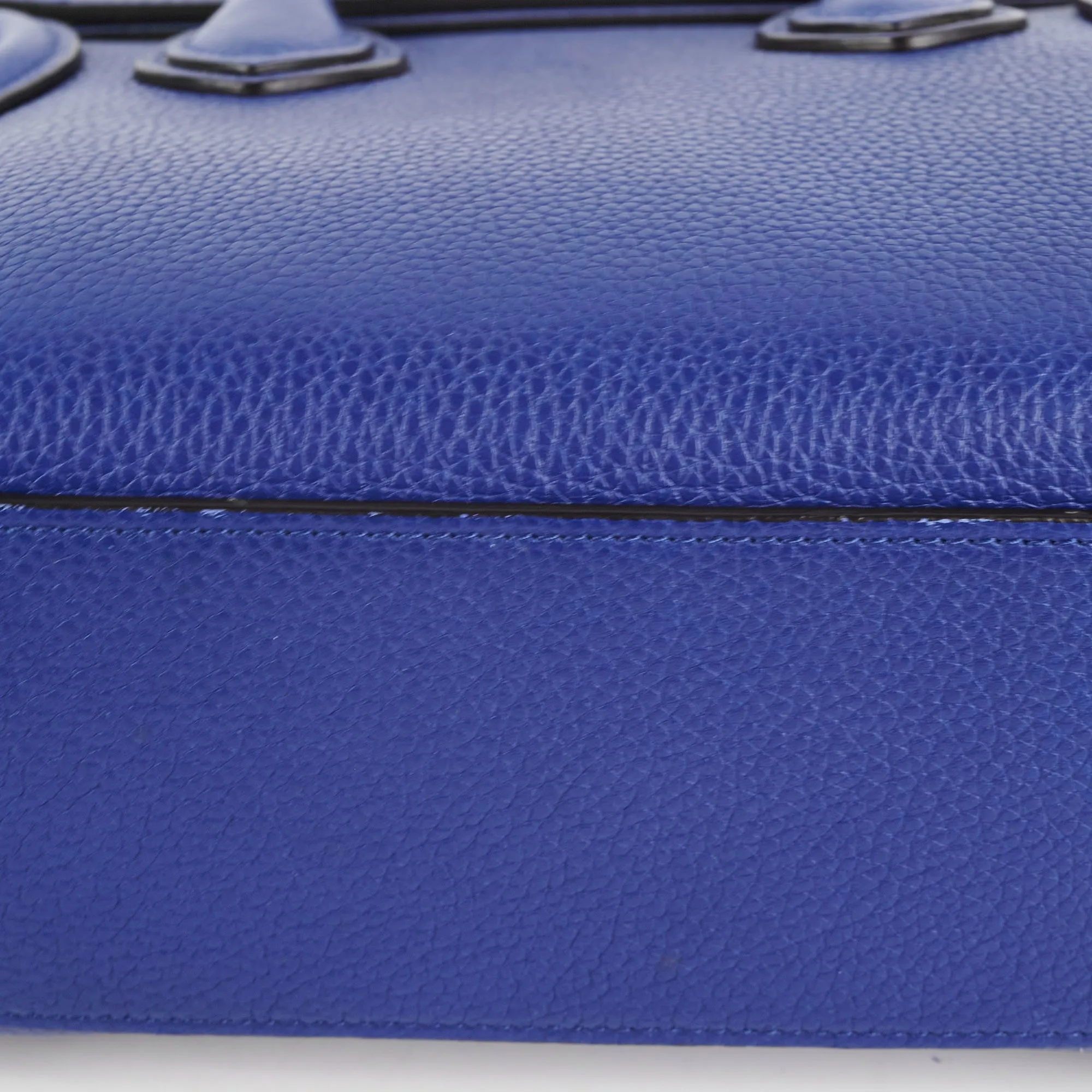 Celine Nano Luggage Blue Bag