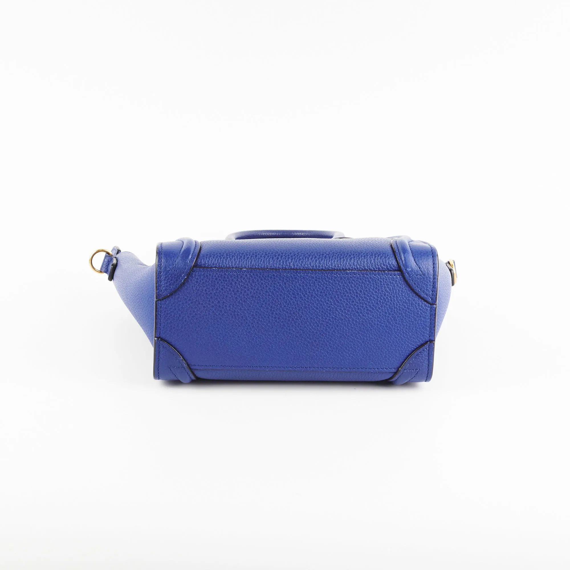 Celine Nano Luggage Blue Bag