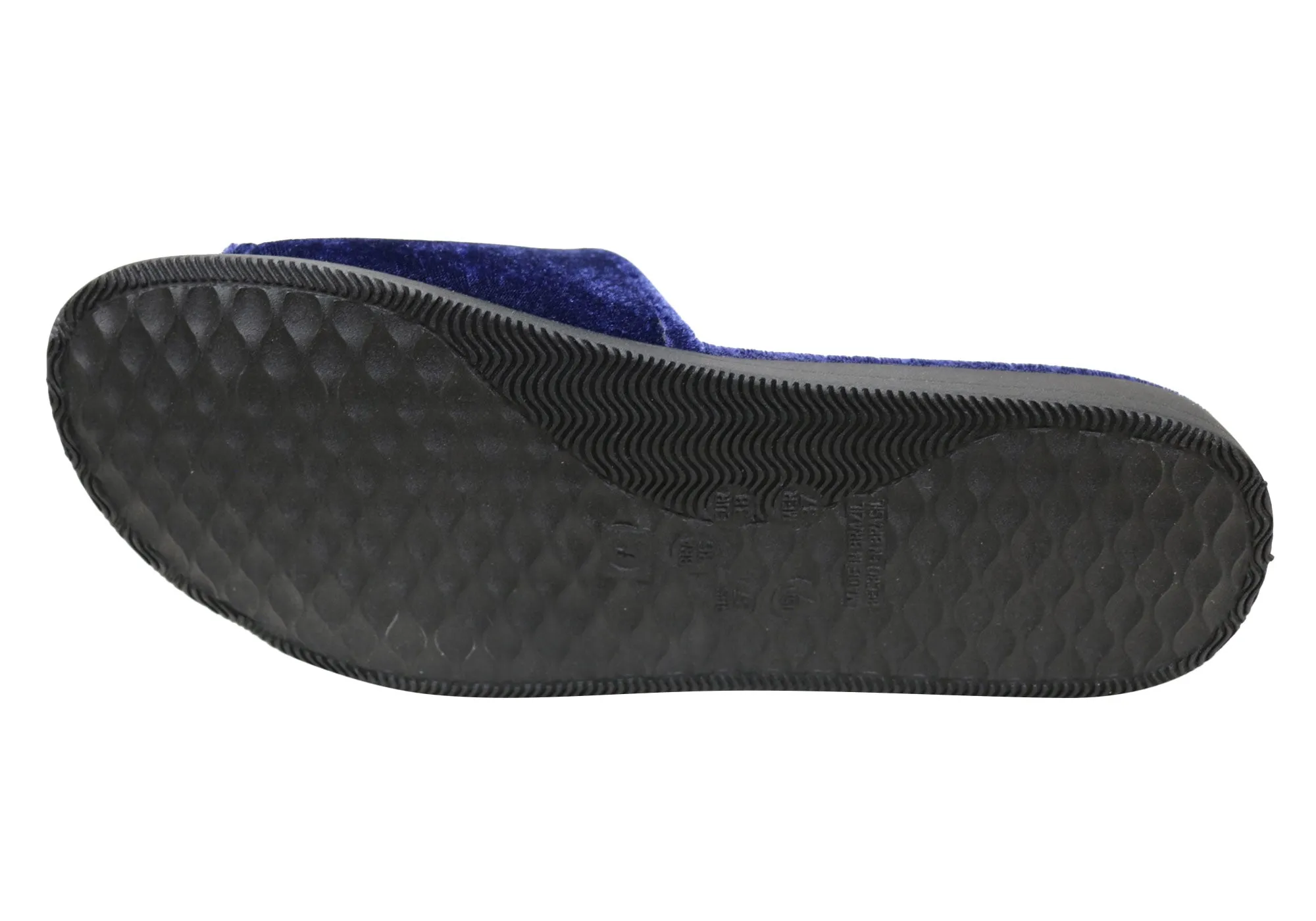 Comfortflex Relax Relaxo Womens Open Toe Slippers Made In Brazil