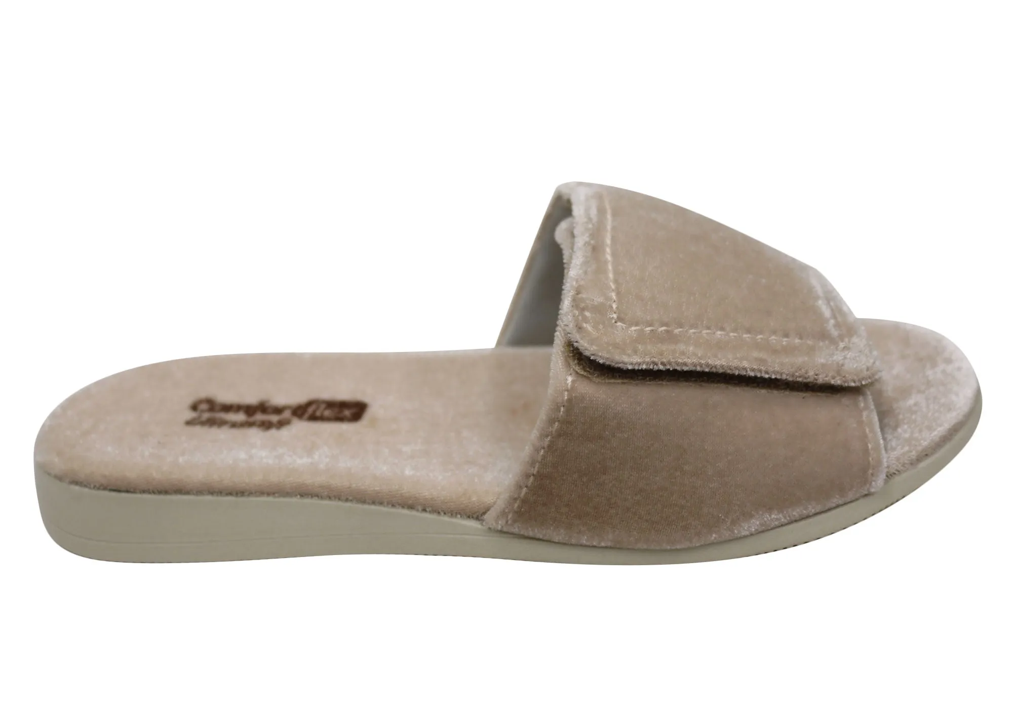 Comfortflex Relax Relaxo Womens Open Toe Slippers Made In Brazil