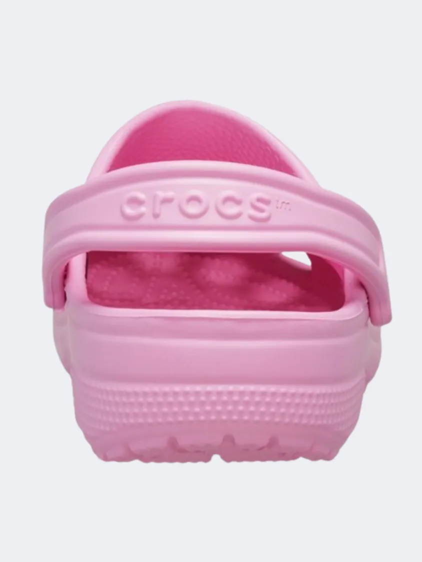 Crocs Classic Clog Unisex Lifestyle Slippers Pink Tweed