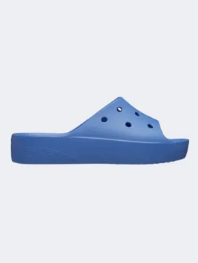 Crocs Classic Platform Women Lifestyle Slippers Elemental Blue