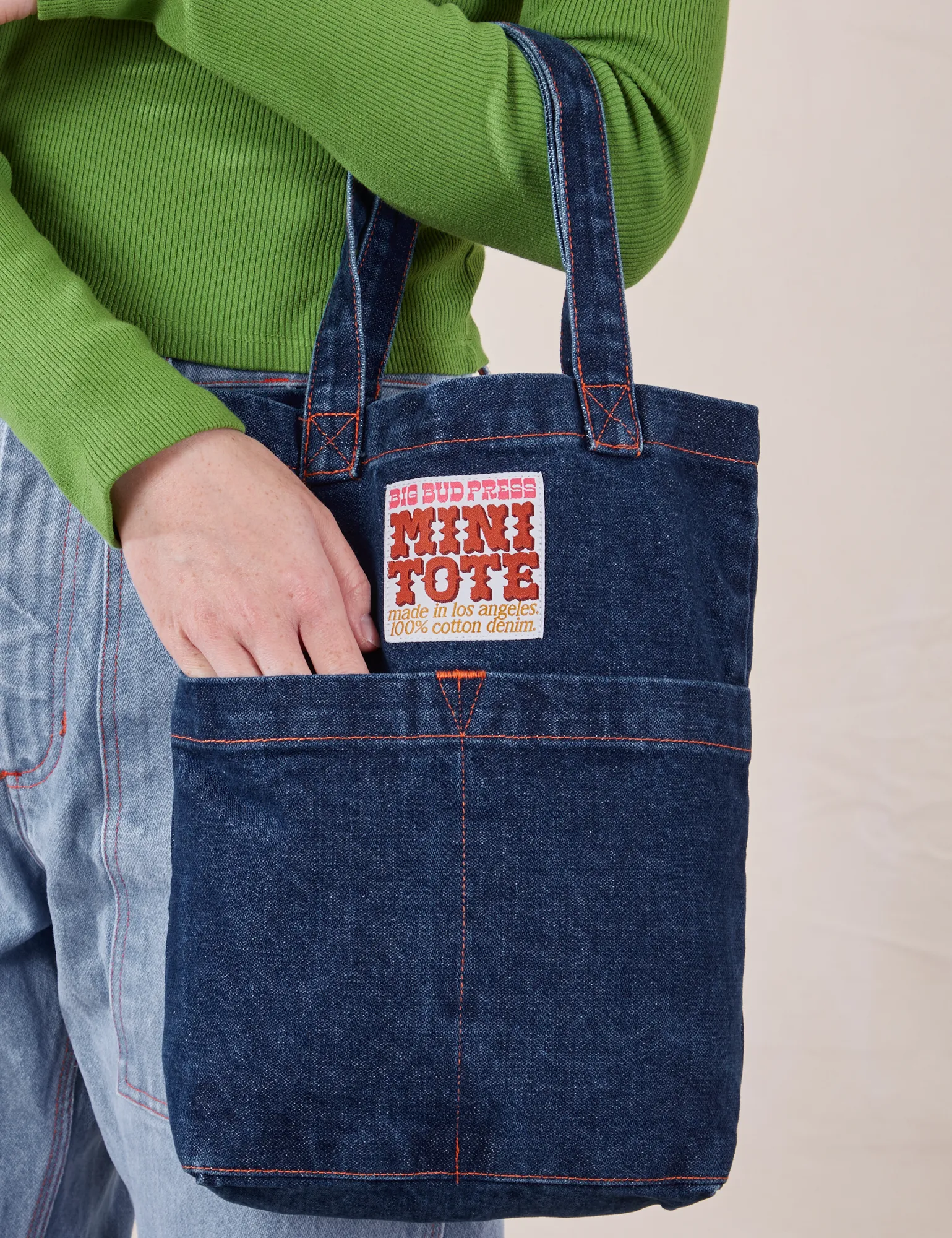 Denim Mini Tote Bags