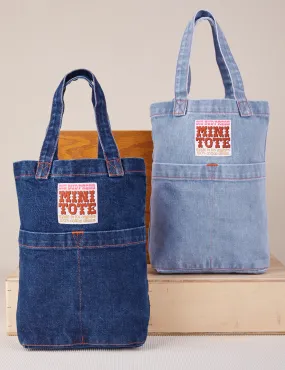 Denim Mini Tote Bags