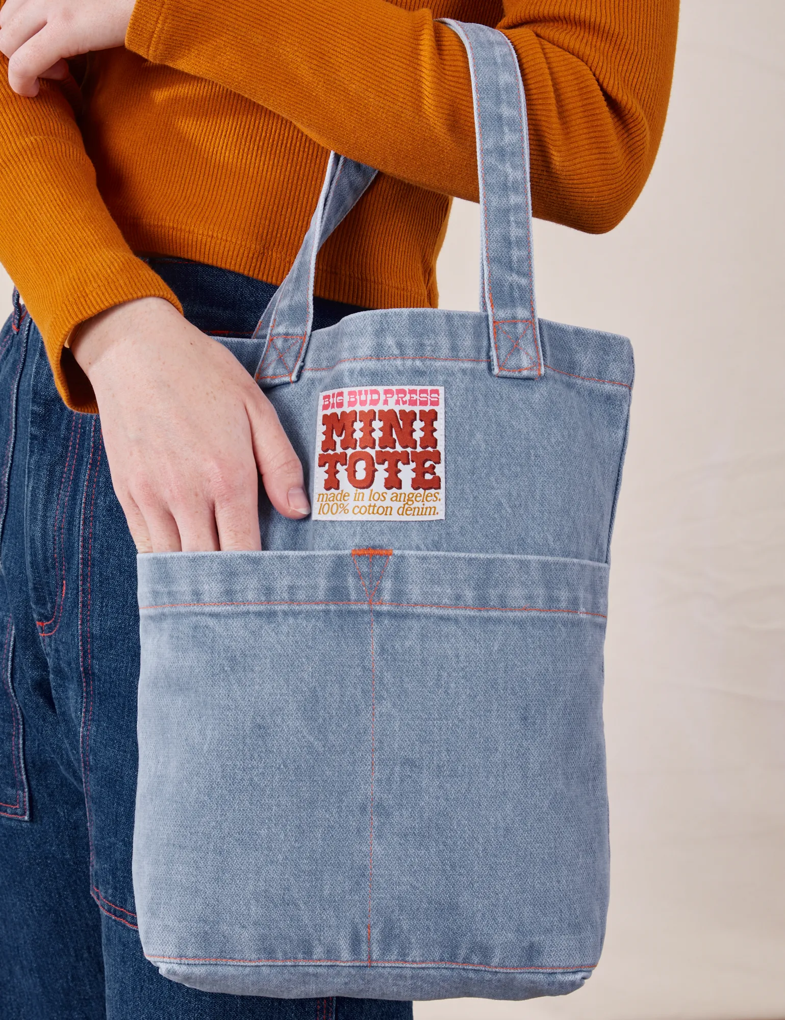 Denim Mini Tote Bags