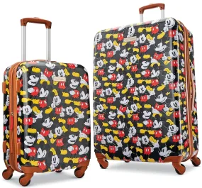 Disney Mickey Mouse Classic Hardside 2-Piece Luggage Set 