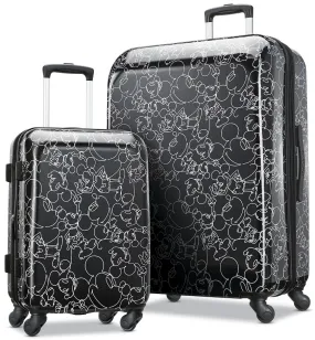 Disney Mickey Mouse Scribble Hardside 2-Piece Luggage Set 