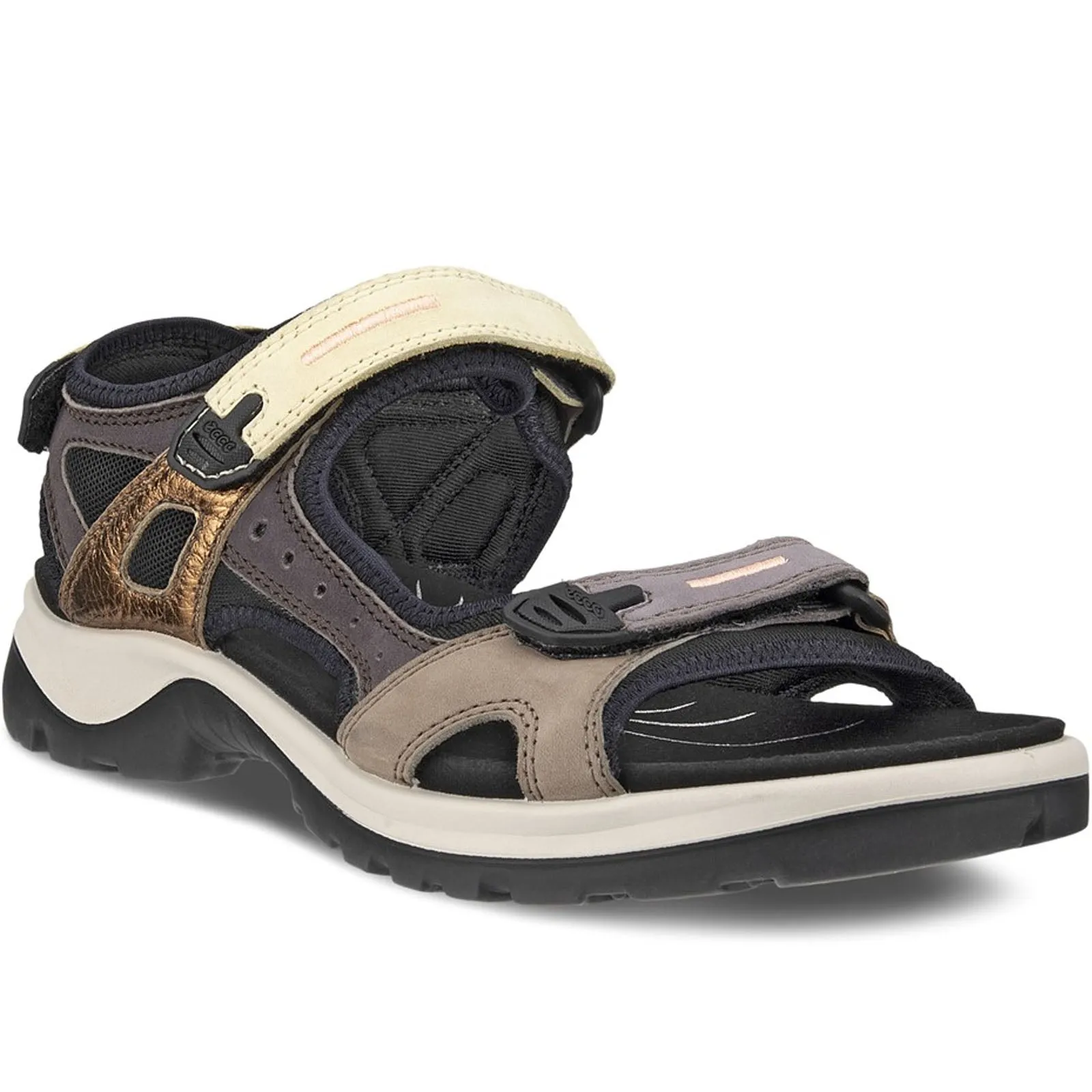 ECCO Womens Offroad Nubuck Outdoor Walking Sandals