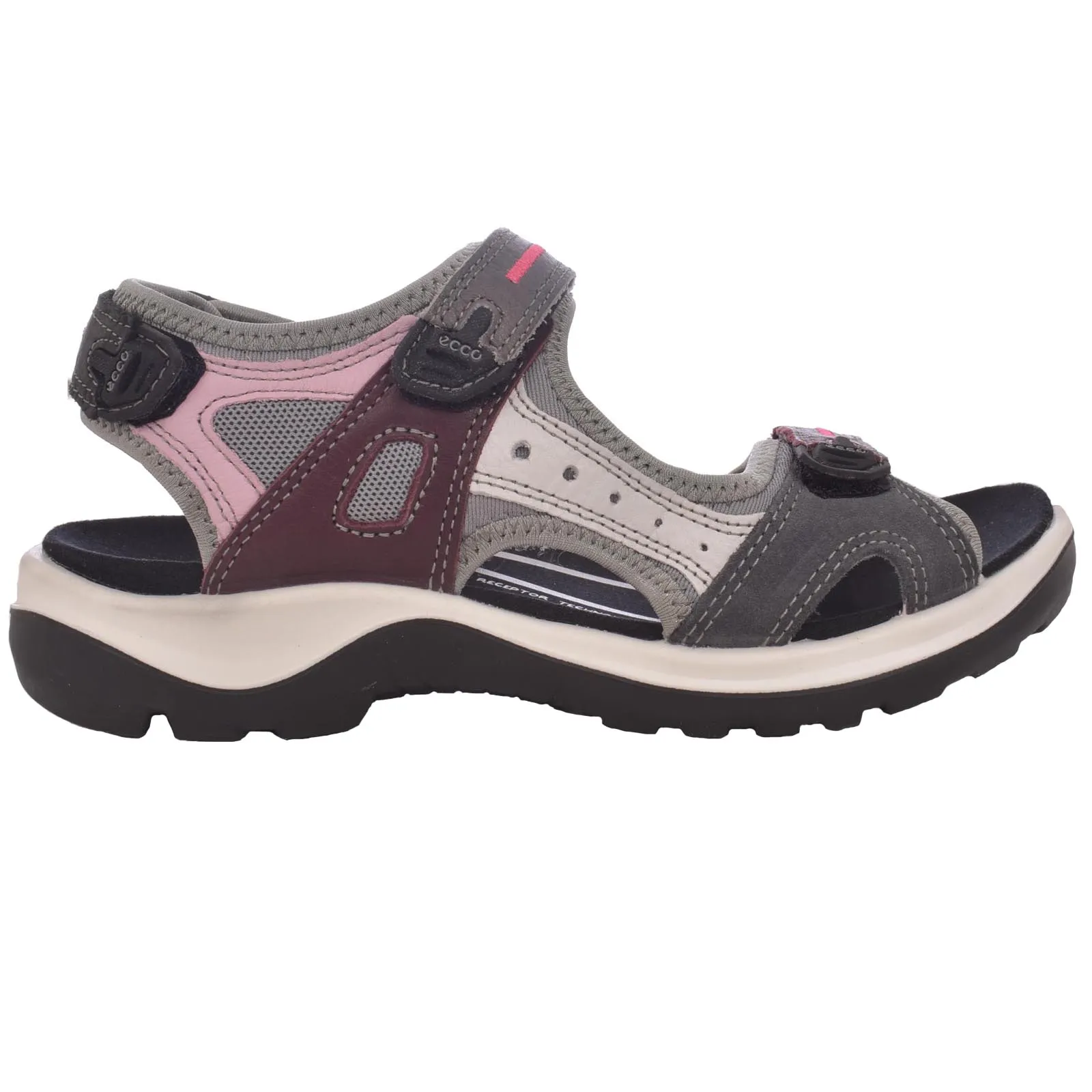 ECCO Womens Offroad Nubuck Outdoor Walking Sandals