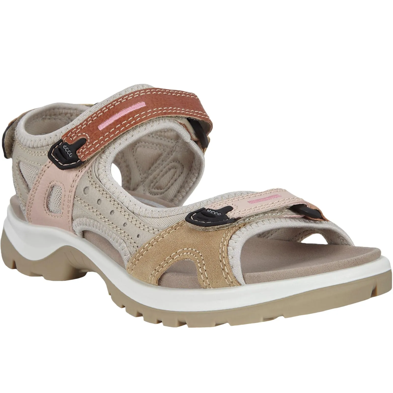 ECCO Womens Offroad Nubuck Outdoor Walking Sandals