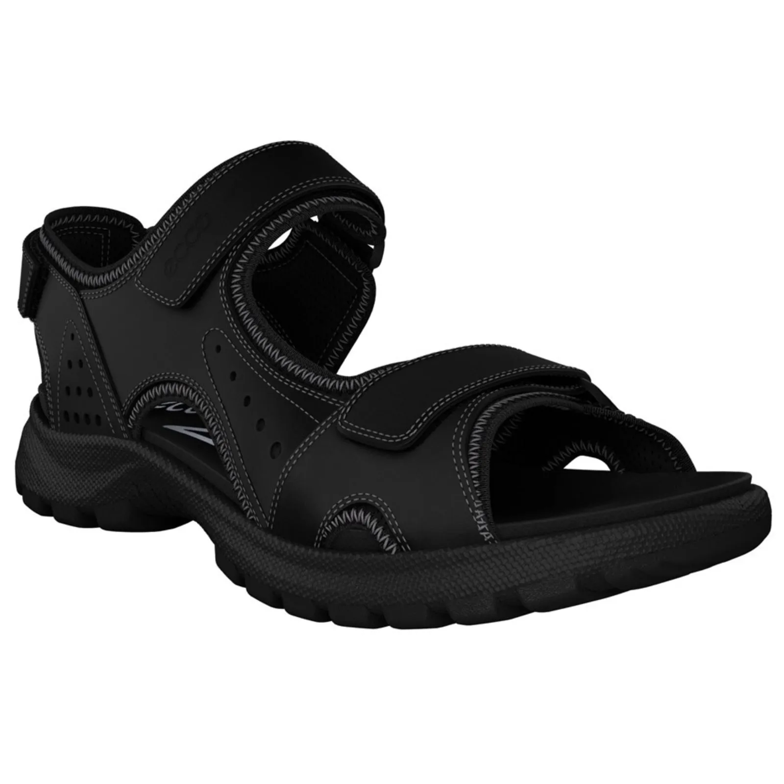 ECCO Womens Onroads Leather Walking Sandals