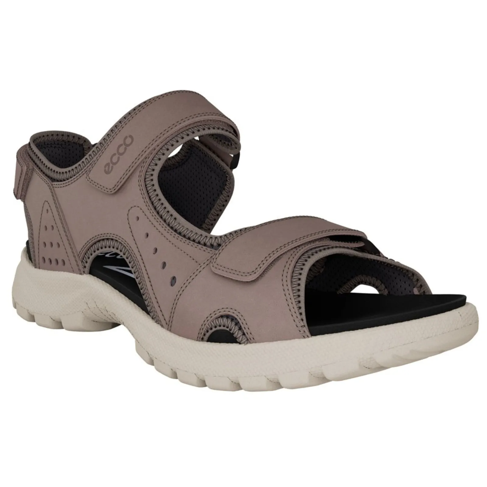 ECCO Womens Onroads Leather Walking Sandals