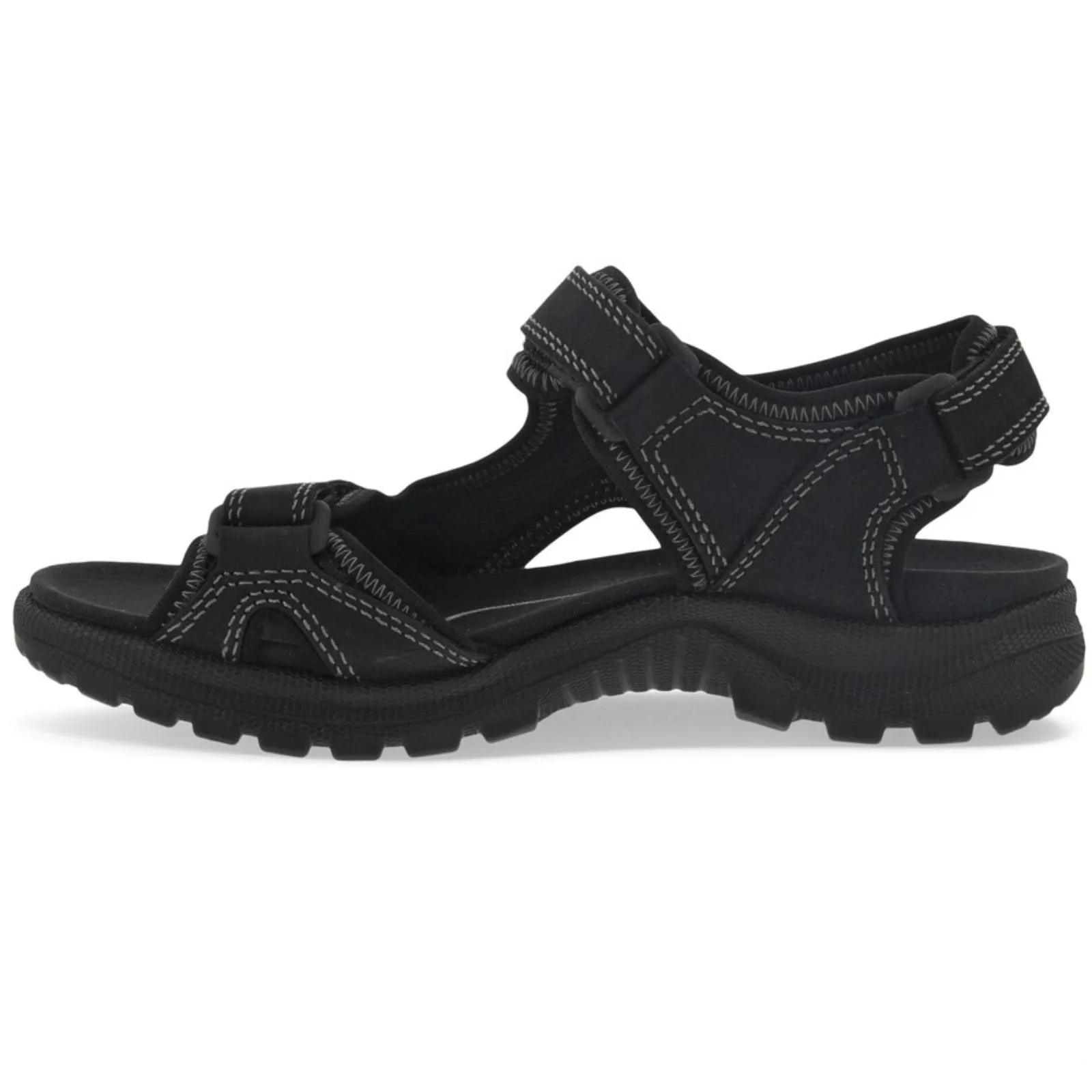 ECCO Womens Onroads Leather Walking Sandals