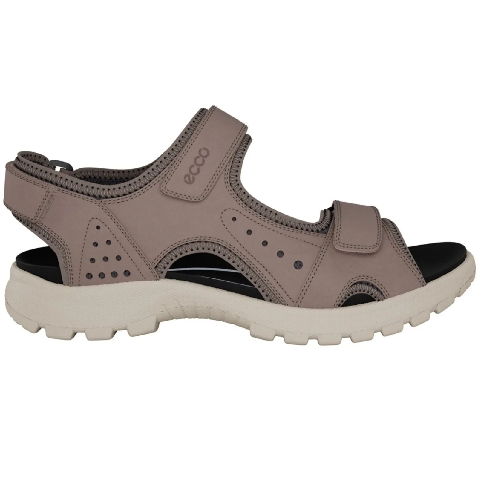 ECCO Womens Onroads Leather Walking Sandals