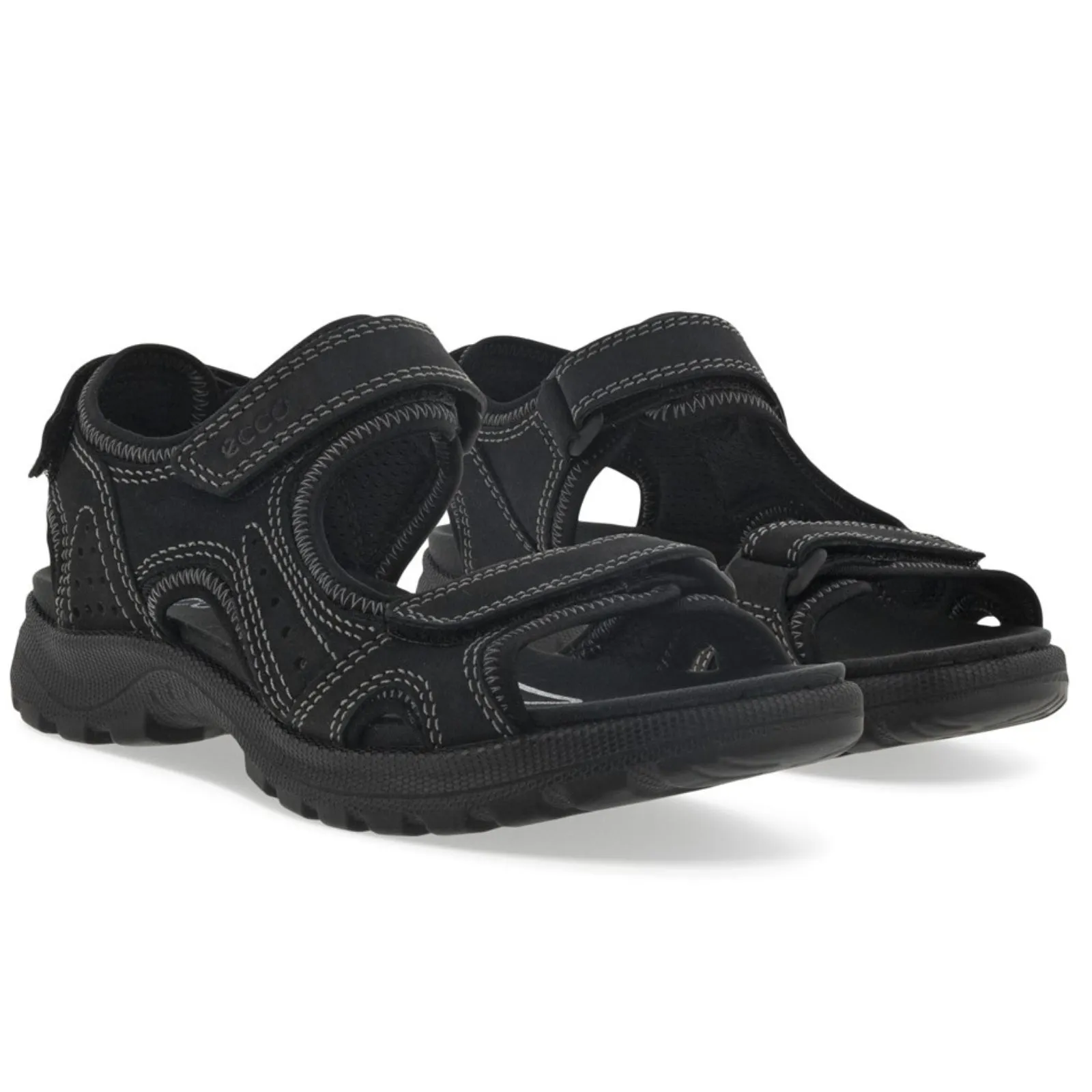 ECCO Womens Onroads Leather Walking Sandals