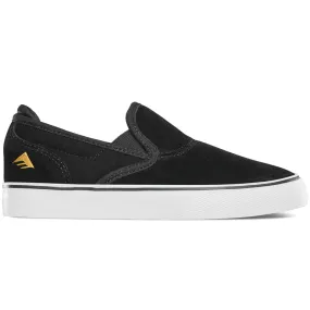 Emerica Wino G6 Slip On Youth Black/White/Glold