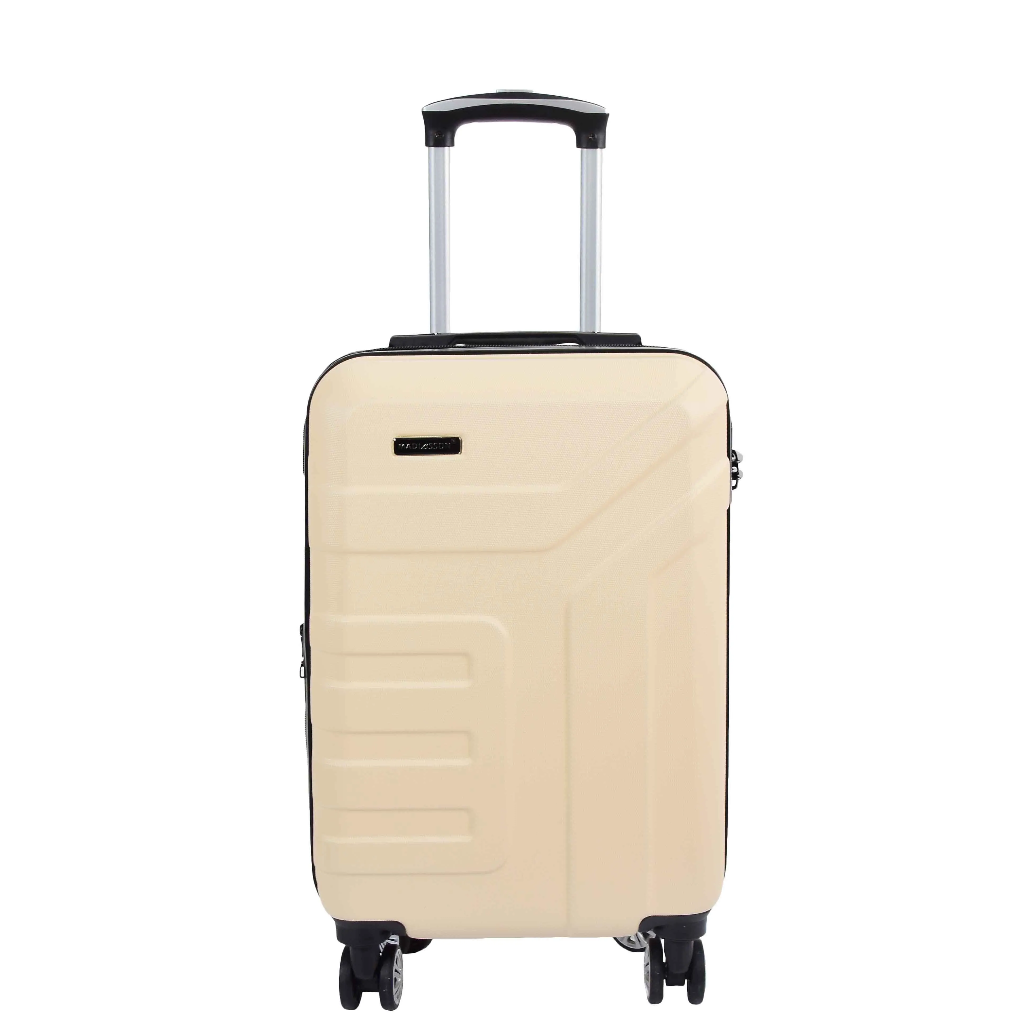 Expandable 4 Wheeled Cabin Hard Luggage Sydney Off White