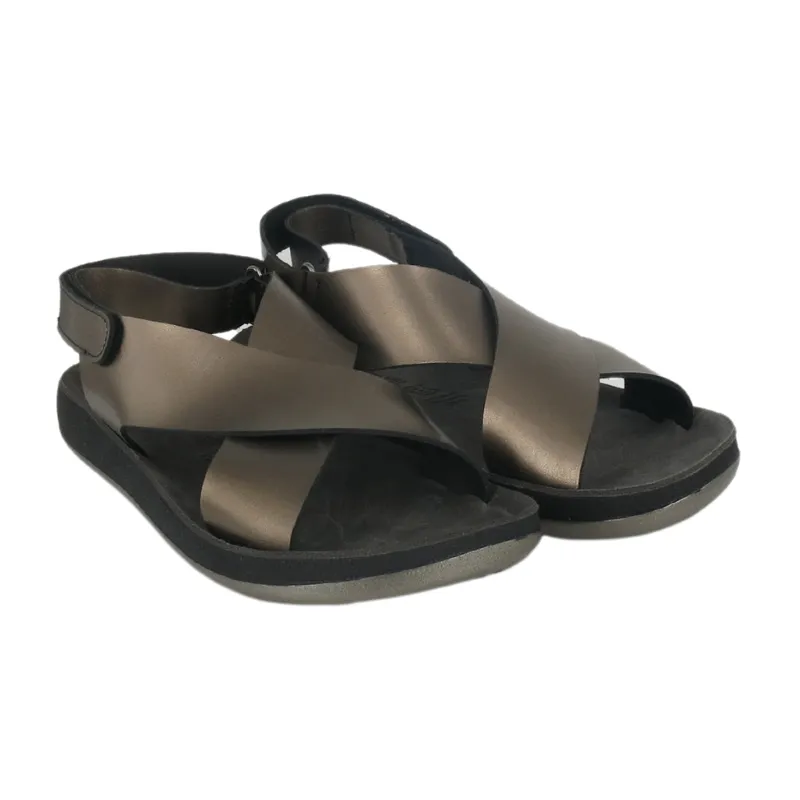 FANTASY SANDALS Victoria - Anthracite Perle