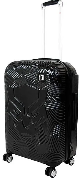 Ful Marvel Black Panther Icon Molded 3-Piece Luggage Set 