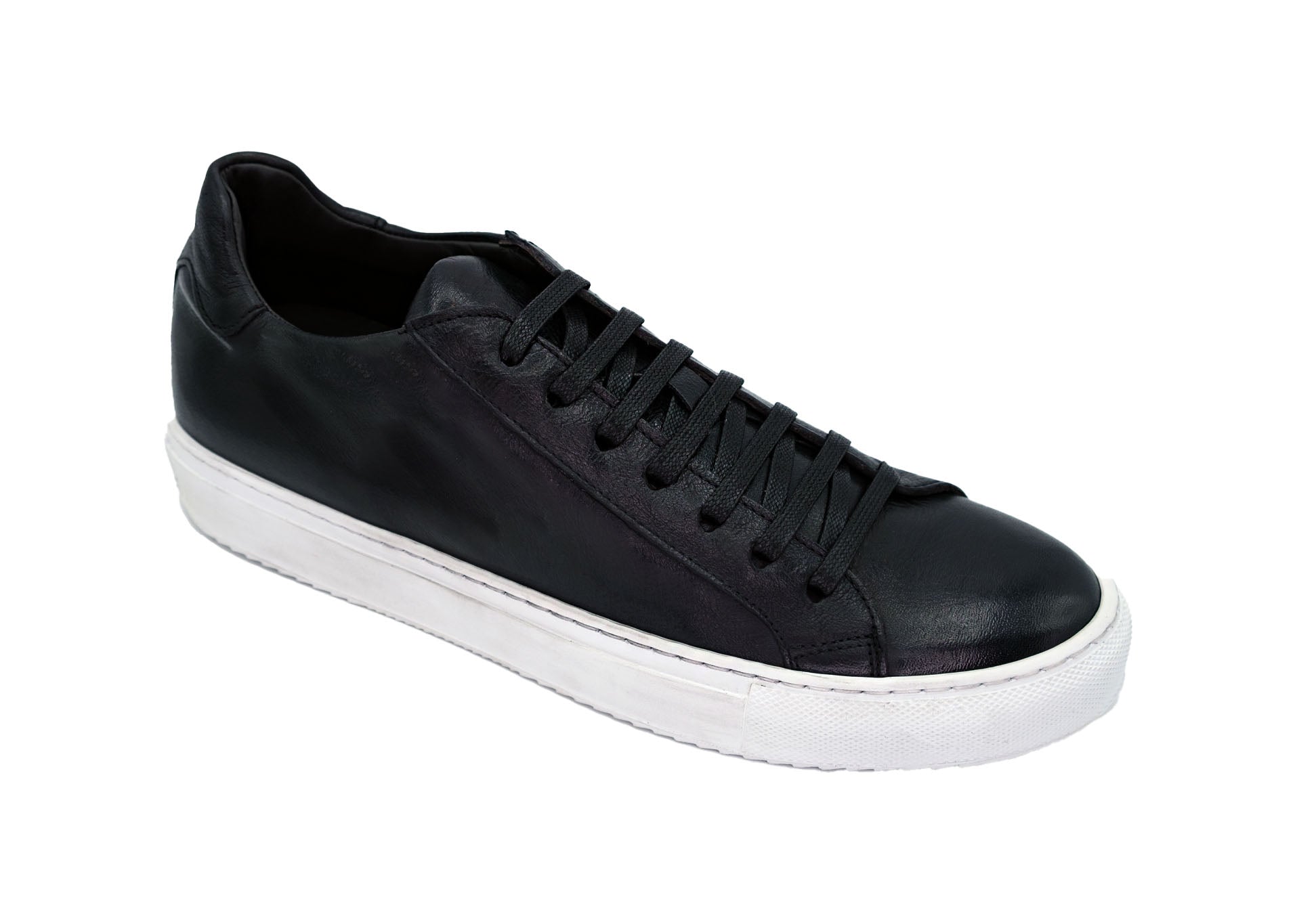 GIOVACCHINI Ricardo Black Nappa Sneakers