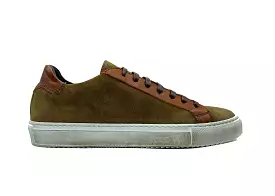 GIOVACCHINI Rino Antique Cognac Suede Calf Sneakers