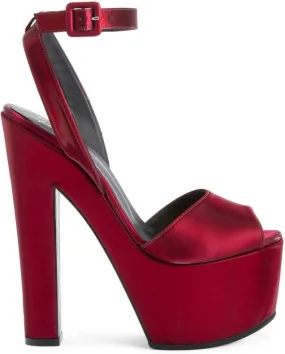 Giuseppe Zanotti Tarifa 170mm platform sandals Red