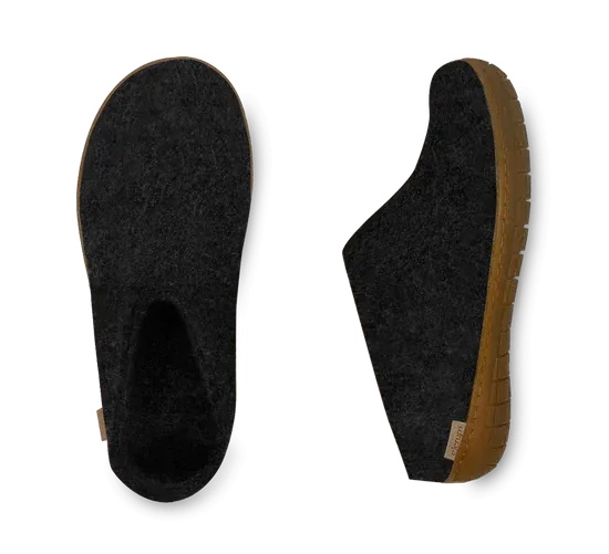 Glerups Slip on - Honey Rubber Sole