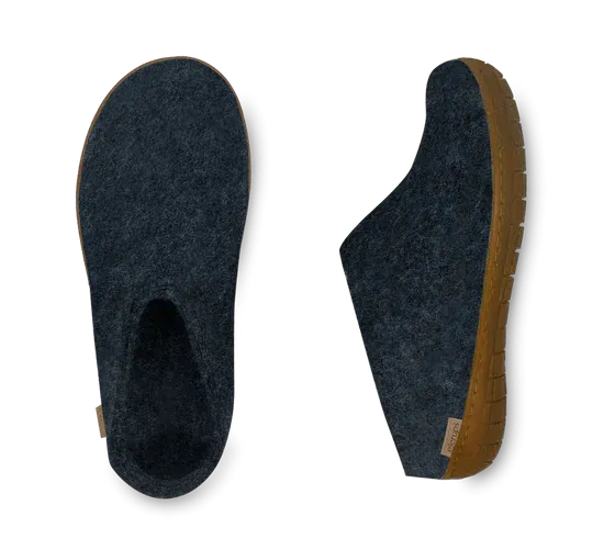 Glerups Slip on - Honey Rubber Sole