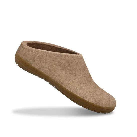 Glerups Slip on - Honey Rubber Sole