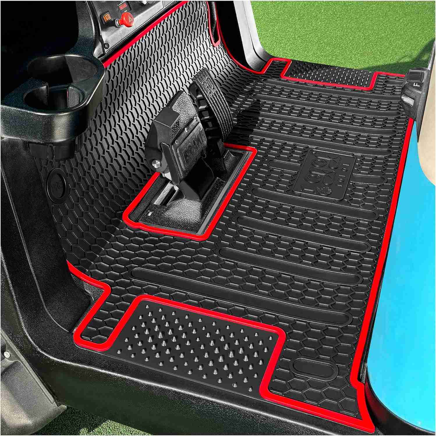 Golf Cart Floor Mats for Club Car Onward Tempo Villager V4L Precedent - 10L0L