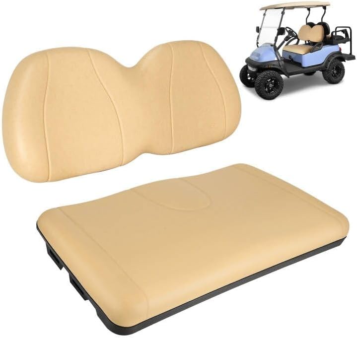 Golf Cart Front Seat Cushion & Backrest for Club Car Precedent 2004-2011 - 10L0L