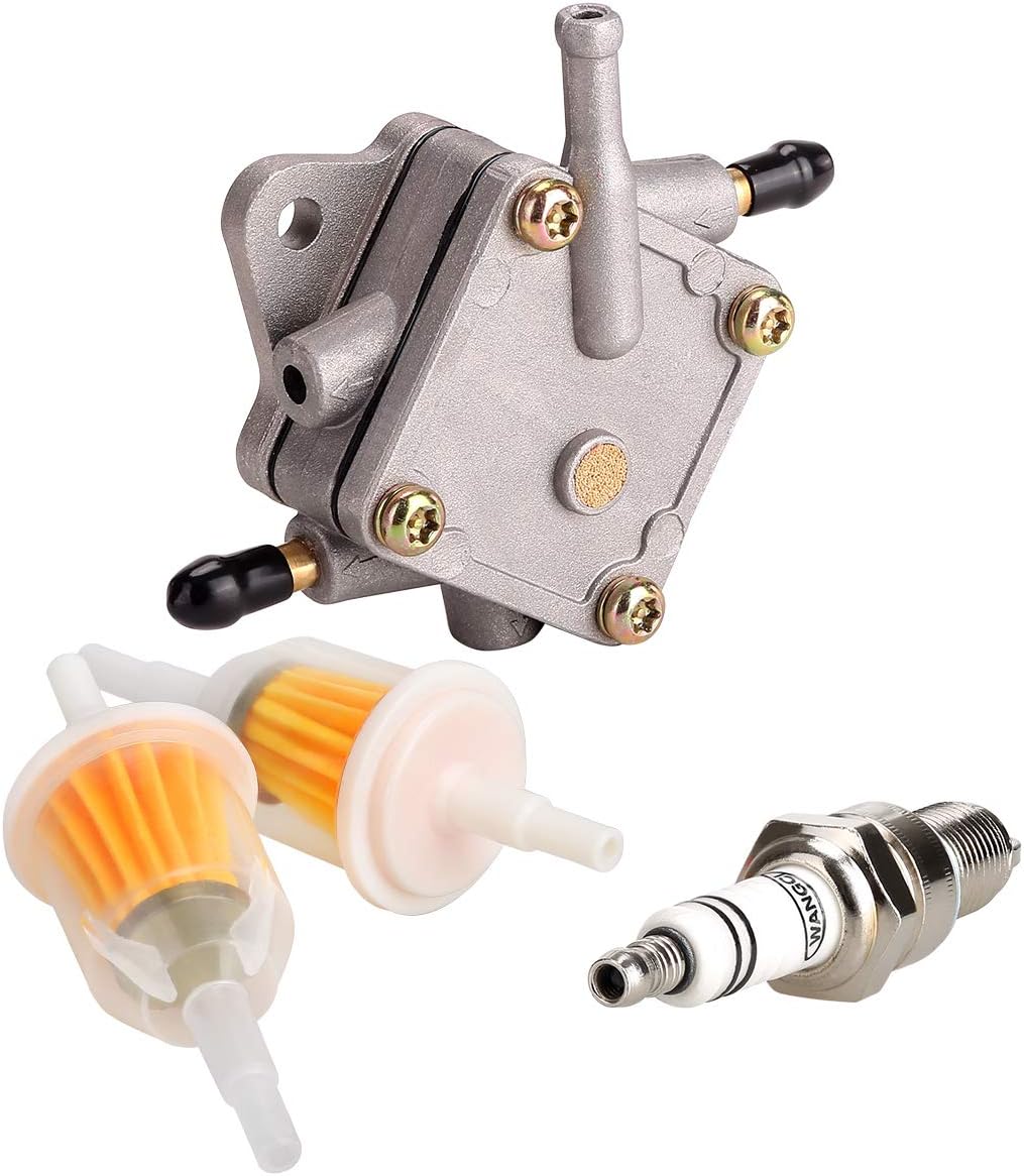 Golf Cart Fuel Pump with Fuel Filter for Yamaha G16 G20 G22 4-Cycle - 10L0L