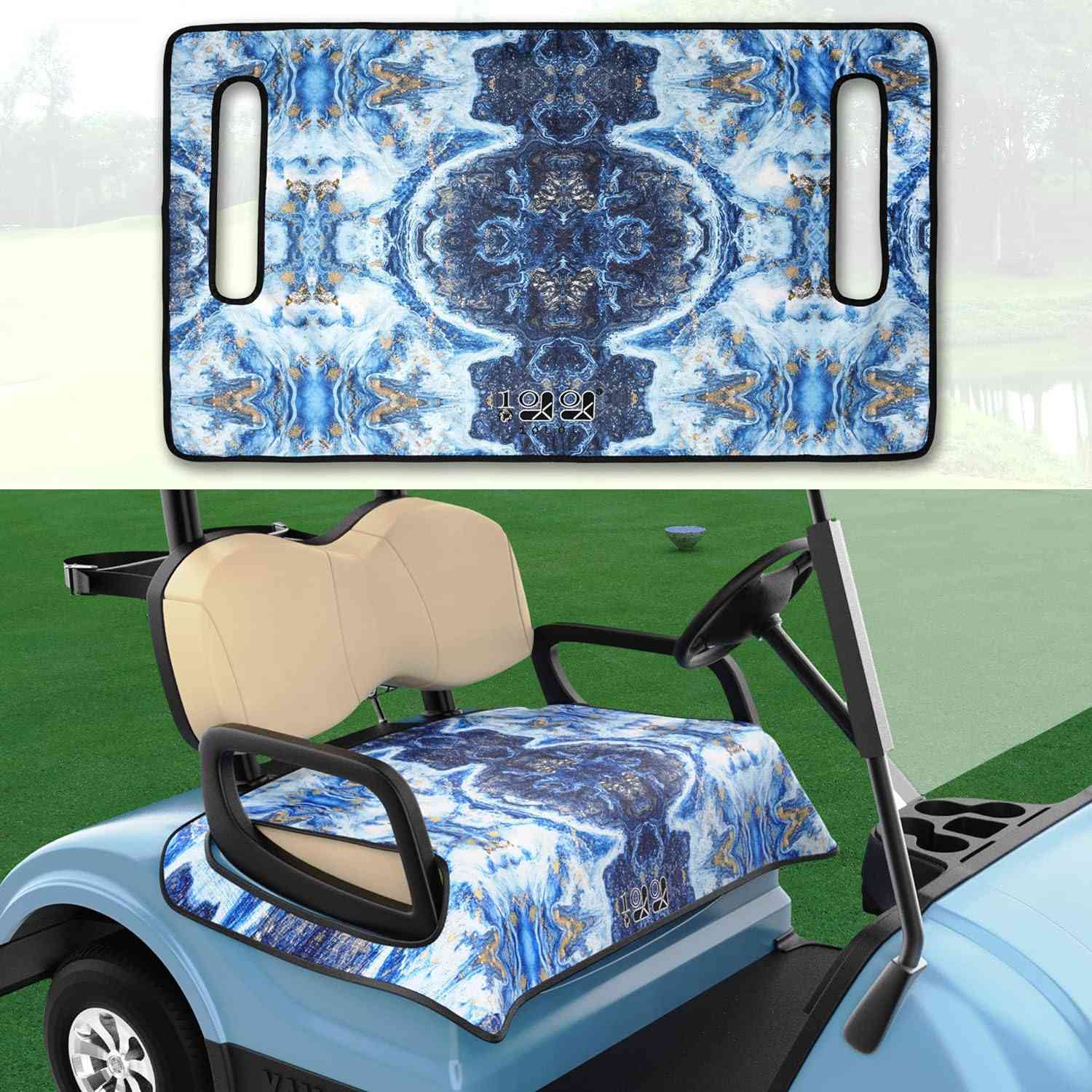 Golf cart towel seat covers fits all golf carts portable golf cart seat blanket - 10L0L