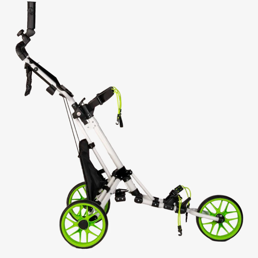 Golf Cruiser 3 Wheel Buggy/Push Cart in White