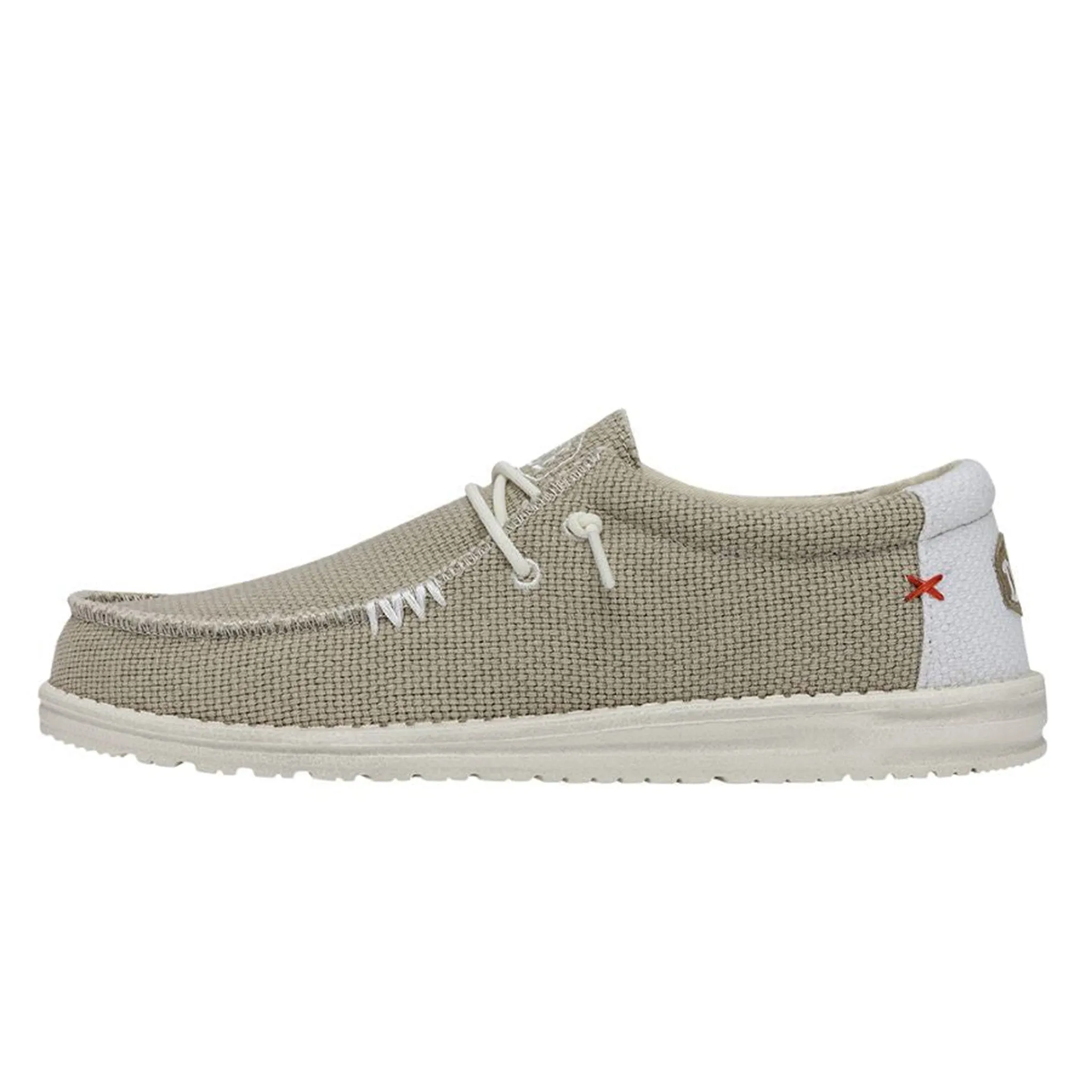 Hey Dude Men's Wally Braided Off White