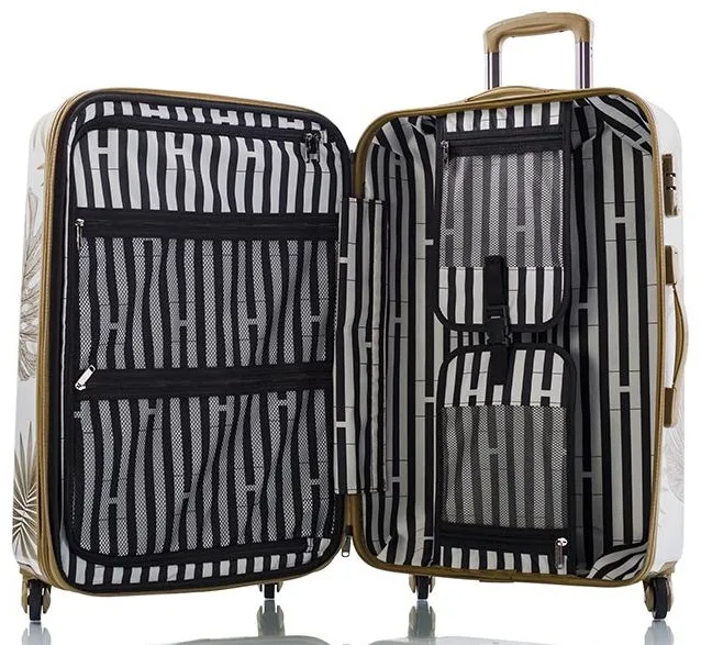 Heys Oasis White/Gold Leaf 3-Piece Luggage Set 