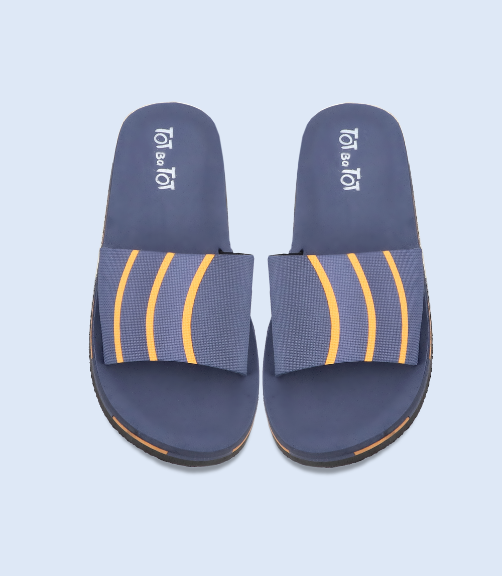 KB0166-BLUE-Boy Slipper