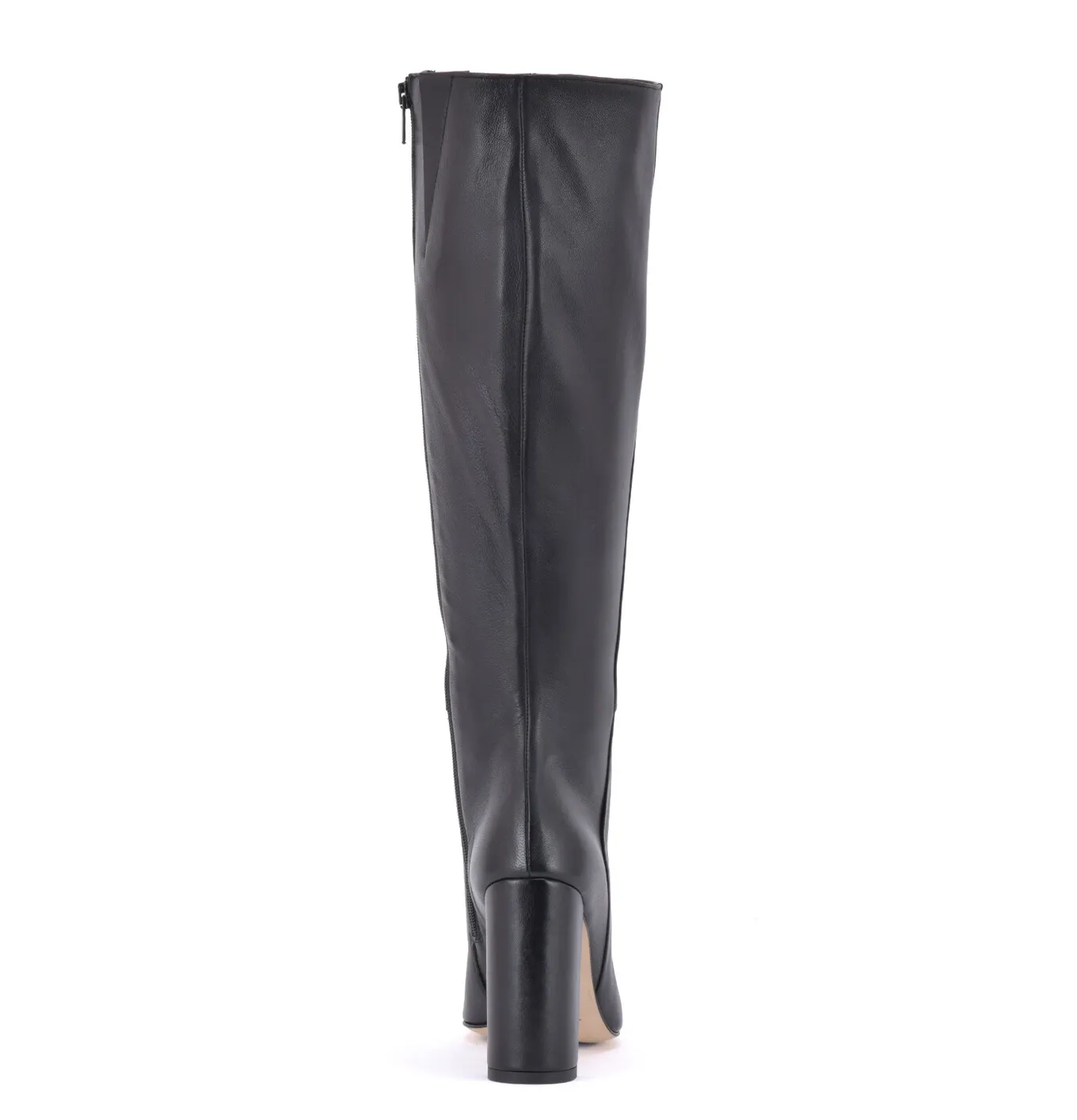 Knee high boots with 10cm  heels in real leather