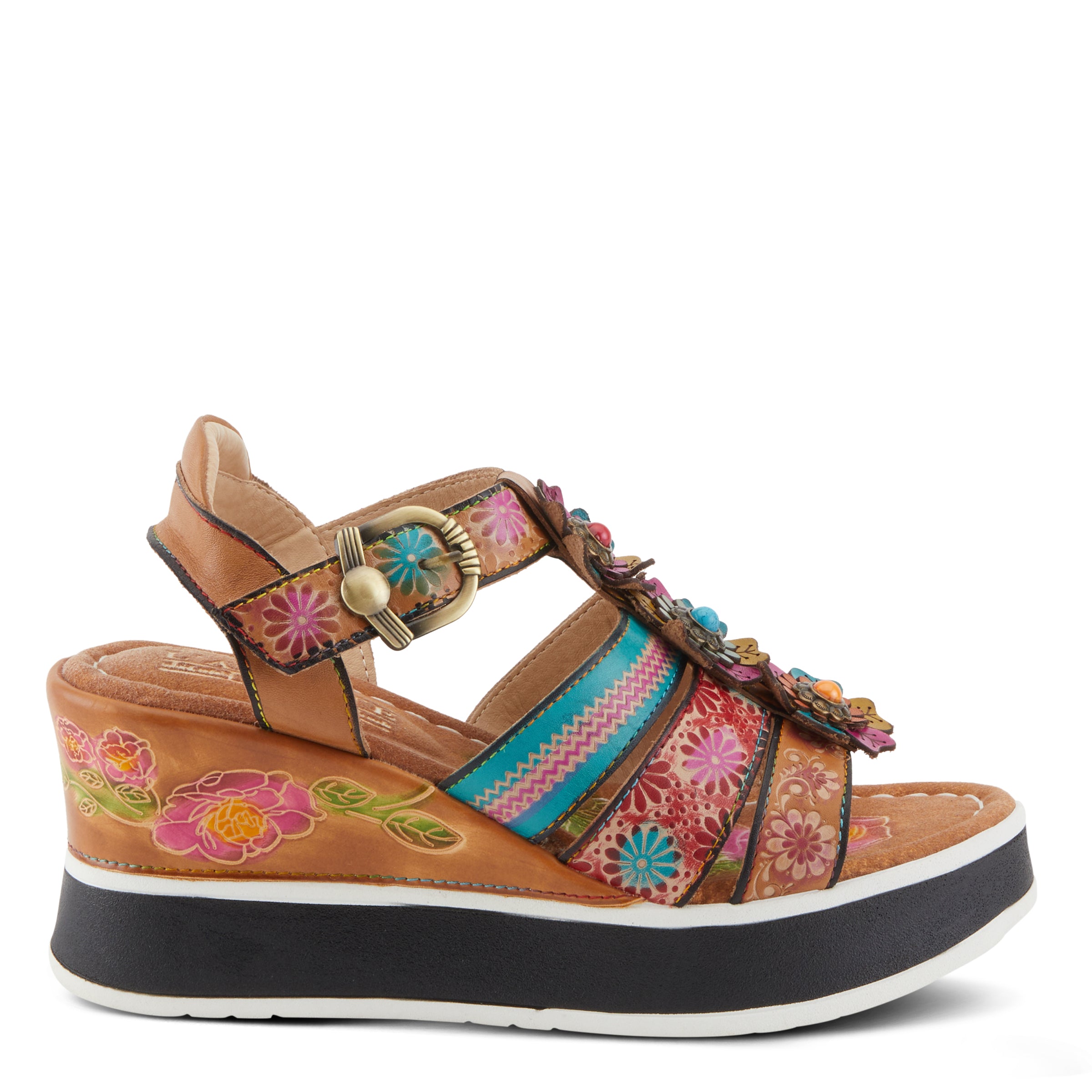 L'ARTISTE FLORALBLOOM SANDALS