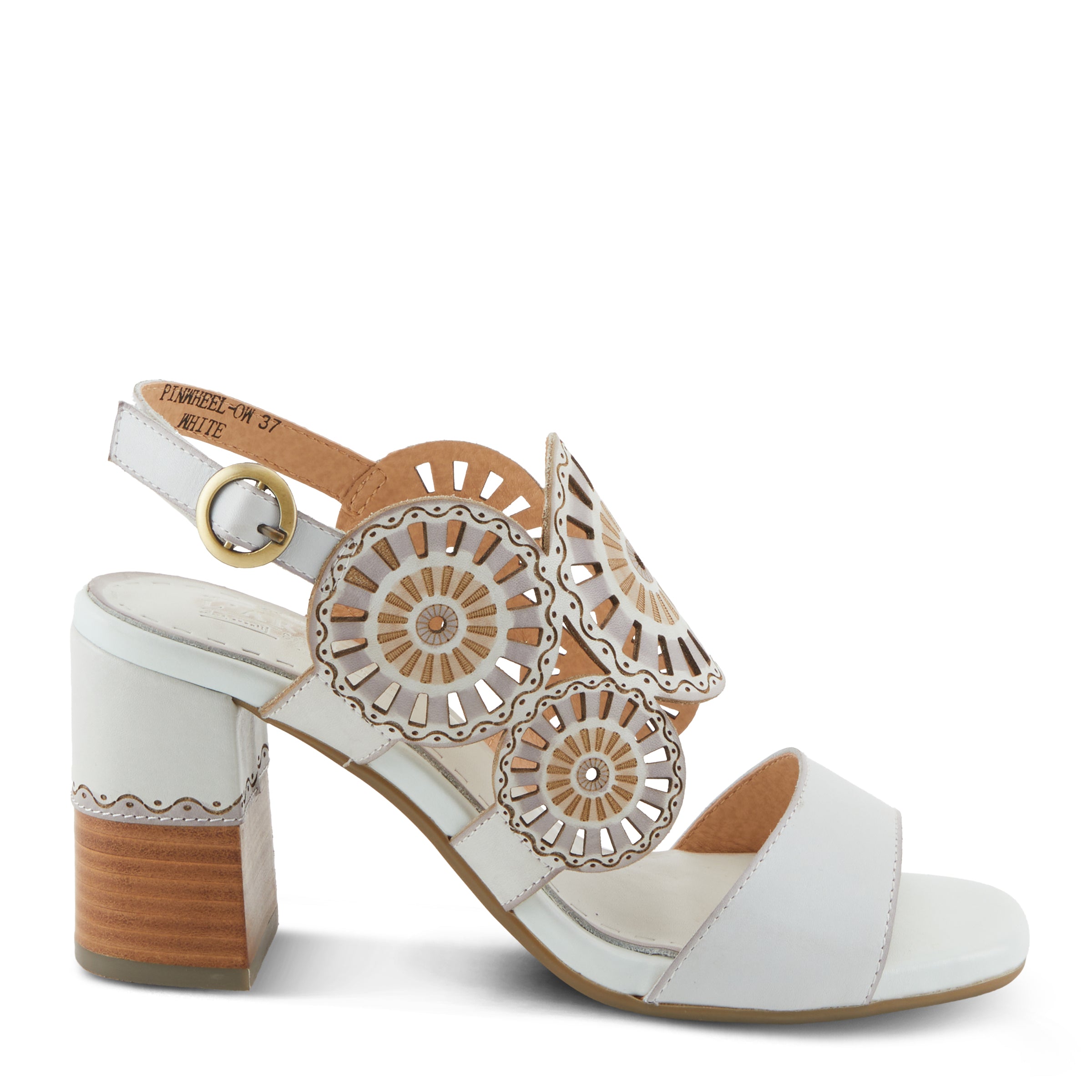 L'ARTISTE PINWHEEL SANDALS